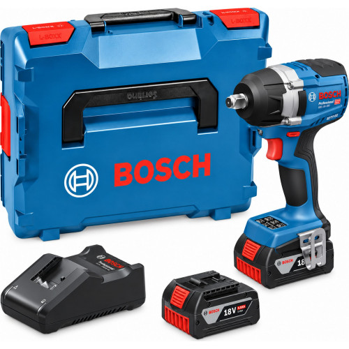 BOSCH GDS18V-750 PROFESSIONAL Boulonneuses sans-fil, 2x5,0Ah, L-BOXX 06019L9103 BOSCH GDS18V-750 PROFESSIONAL Boulonneuses sans-fil, 2x5,0Ah, L-BOXX 06019L9103