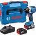 BOSCH GDS18V-750 PROFESSIONAL Boulonneuses sans-fil, 2x5,0Ah, L-BOXX 06019L9103