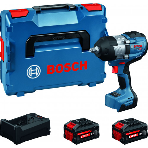 BOSCH GDS18V-1400 PROFESSIONAL Boulonneuse, 2x5,5Ah, L-BOXX 06019R5002
