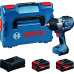 BOSCH GDS18V-1400 PROFESSIONAL Boulonneuse, 2x5,5Ah, L-BOXX 06019R5002