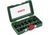 BOSCH Kit de 15 fraises en carbure de tungstene 2607019469