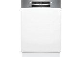 Bosch Série 4 Lave-vaisselle encastrable avec bandeau 60 cm Acier brossé