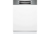 Bosch Série 6 Lave-vaisselle encastrable avec bandeau 60 cm Acier brossé SMI6ZCS10E
