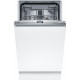 Bosch Série 4 Lave-vaisselle tout intégrable 45 cm SPV4EMX24E