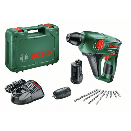 BOSCH Uneo Perforateur sans fil, 2 batteries 060398400E