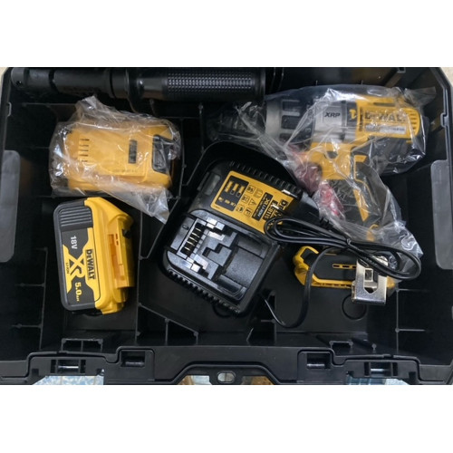 DeWALT DCD996P2 Perceuse visseuse percussion Brushless - TSTAK (18V/2x5,0Ah)