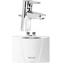 CLAGE MCX BLUE Kit de petit chauffe-eau instantané EWT 3,5 kW 230 V 1500-15133