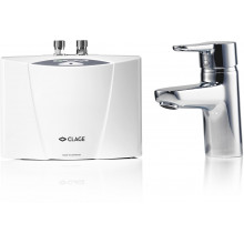 CLAGE MCX BLUE Kit de petit chauffe-eau instantané EWT 3,5 kW 230 V 1500-15133