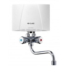 CLAGE M7 SMB Kit de petit chauffe-eau instantané 6,5 kW 400 V 1500-17107