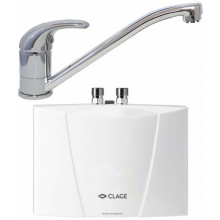 CLAGE M7 EKM Kit de chauffe-eau instantané 6,5 kW 400 V 1500-17227