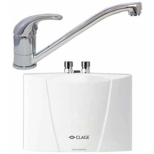 CLAGE M7 EKM Kit de chauffe-eau instantané 6,5 kW 400 V 1500-17227