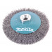 Makita D-39849 Brosse boisseau en fil d’acier 0,3mm,115mm