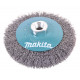 Makita D-39849 Brosse boisseau en fil d’acier 0,3mm,115mm