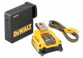 DeWALT DCB094K-QW Chargeur combiné avec fonction powerbank pour batteries 18 volts XRetXR