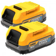 DeWALT DCBP034E2 PowerStack batterie XR 18V (2 x 1,7 Ah)