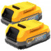 DeWALT DCBP034E2 PowerStack batterie XR 18V (2 x 1,7 Ah)