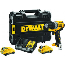 DeWALT DCD701D2 Perceuse visseuse (57,5Nm/12V/2x2,0Ah) Tstak