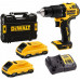 DeWALT DCD709L2T Perceuse-visseuse a percussion (65Nm/18V/2x3,0Ah) Tstak