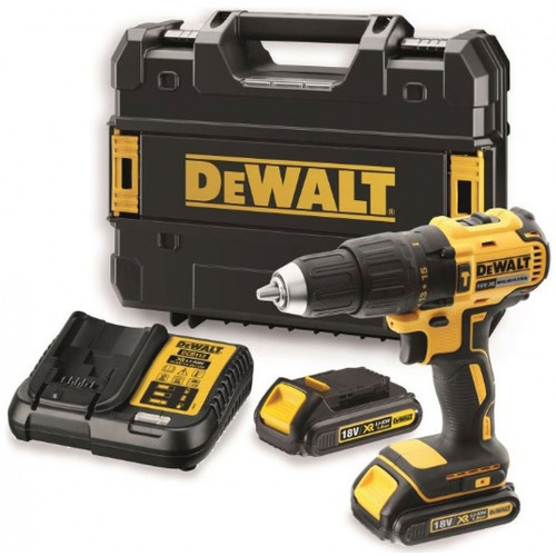 DeWALT DCD778S2T Perceuse visseuse a percussion XR (65Nm/18V/2x1,5Ah) Tstak