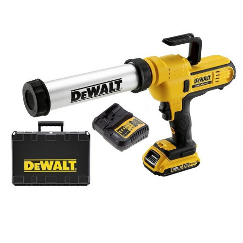 DeWALT DCE571D1 Pistolet a mastic (300/400ml) (1x2,0Ah/18V)