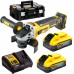 DeWALT DCG405H2T Meuleuse (125mm/18V/2x5,0Ah PowerStack) coffret Tstak