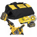 DeWALT DCG4610T2 Kit (DCG414+DWE46225+2x6,0Ah+DCB118+Sac de transport)