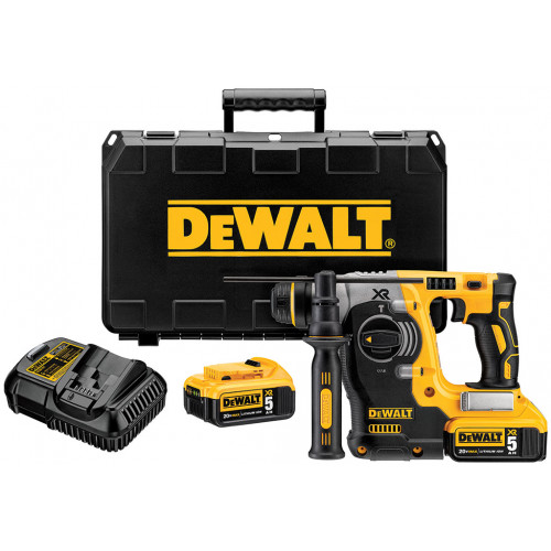 DeWALT DCH273P2 Perforateur-burineur SDS-Plus (2,1J/18V/2x5,0Ah) Coffret