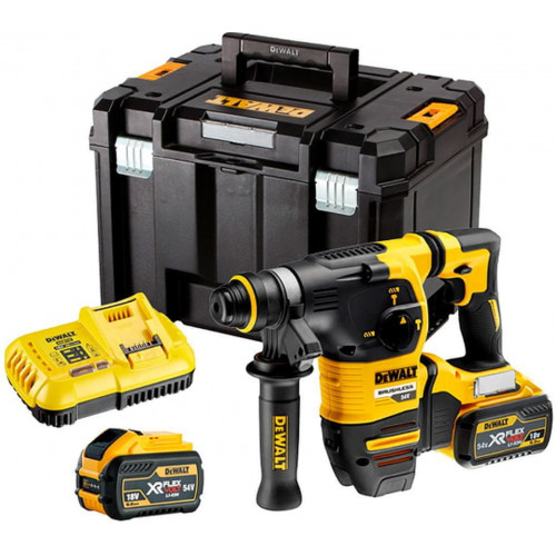 DeWALT DCH333X2 Perforateur SDS-Plus XR (3,5J/54V/2x9,0Ah) Tstak