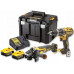 DeWALT DCK2080P2T Combopack Perceuse-visseuse DCD791 + Meuleuse DCG405 (2x5,0Ah/18V)