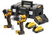 DeWALT DCK2051H2T Combo set (DCD800+DCF850+18V/2x5,0Ah PowerStack) Tstak