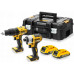 DeWALT DCK2060D2T Kit Perceuse-visseuse (DCD778,DCF787,2 x DCB183,DCB113,TSTAK II)