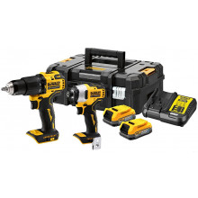 DeWALT DCK2062E2T DCD709+DCF809 (18V/2x1,7Ah Powerstack) Tstak