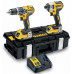 DeWALT DCK266P2LR Combo set (DCD796) + (DCF887) + (18V/2x5.0Ah) + (DCB115) + Tstak