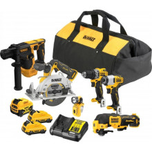 DeWALT DCK611P1D2 Combo set (DCD701+DCF801+DCS512+DCH072+DCS353+DCL510+1x5,0Ah+2x20Ah
