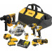 DeWALT DCK611P1D2 Combo set (DCD701+DCF801+DCS512+DCH072+DCS353+DCL510+1x5,0Ah+2x20Ah