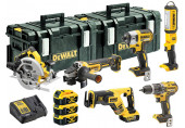 DeWALT DCK623P3 Pack outils 18V (DCG405,DCS367,DCS570,DCF887,DCD796,DCL050,2xDS300,DCB115)