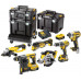 DeWALT DCK654P3T DCD796 +DCG405 +DCF887+DCH273 +DCS356 +DCS570 +3x 5ah +DCB115 +3xTSTAK