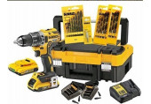 DeWALT DCK791D2T Perceuse-visseuse sans fil 18V, 2x2Ah, avec 71-pcs. accessoires, TSTAK I