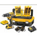 DeWALT DCK791D2T Perceuse-visseuse sans fil 18V, 2x2Ah, avec 71-pcs. accessoires, TSTAK I