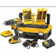 DeWALT DCK791D2T Perceuse-visseuse sans fil 18V, 2x2Ah, avec 71-pcs. accessoires, TSTAK I