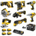 DeWALT DCK865P4T Kit perceuse a percussion sans fil 18V/5Ah DCD796, DCF899HN,DCH273,DCG405