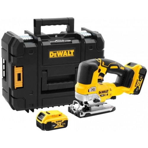 DeWALT DCS334P2 Scie sauteuse XR (18V/2x5,0Ah) Tstak