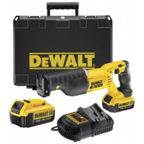 DeWALT DCS380M2 Scie sabre (2x4,Ah/18V) DeWALT DCS380M2 Scie sabre (2x4,Ah/18V)