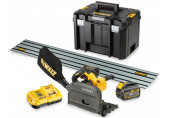 DeWALT DCS520T2R Scie circulaire plongeante 165 FlexVolt 54V XR 2x6,0 Ah + rail de guidage