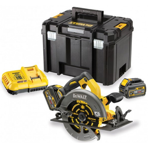 DeWALT DCS575T2 Scie circulaire XR FlexVolt (190mm/54V/2x6,0Ah) Tstak box