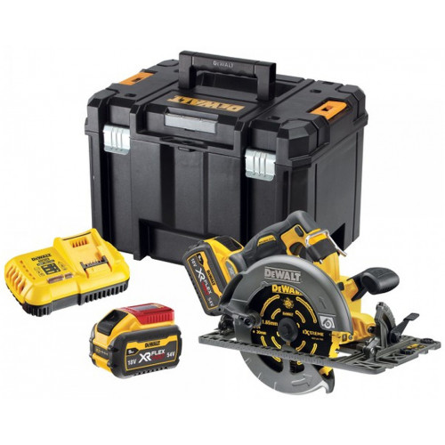 DeWALT DCS579X2 Scie circulaire XR (190mm/54V/2x9,0Ah) Tstak box