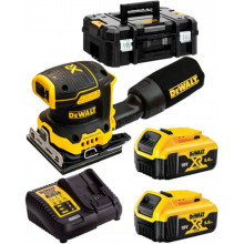 DeWALT DCW200P2 Ponceuse vibrante XR (18V/2x5,0Ah) Tstak