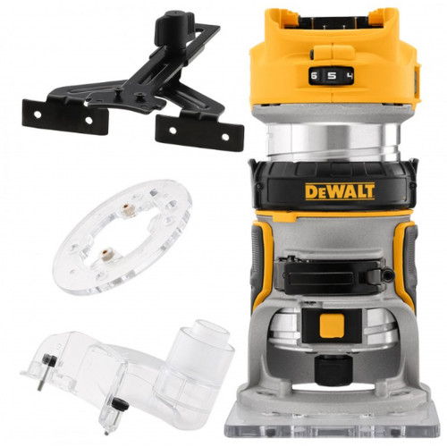 DeWALT DCW600N Affleureuse XR (8mm/18V/sans piles ni chargeur)