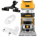 DeWALT DCW600N Affleureuse XR (8mm/18V/sans piles ni chargeur)