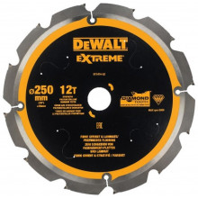 DeWALT DT1474 Lame de scie circulaire 250 x 30 mm 12Z